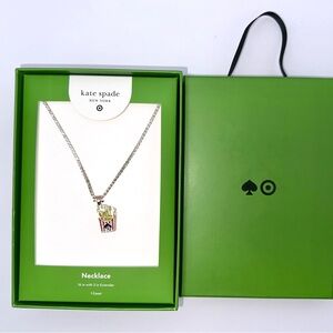 NIB KATE SPADE x TARGET - French Fry Charm Necklace - 16” + 3” extender‎